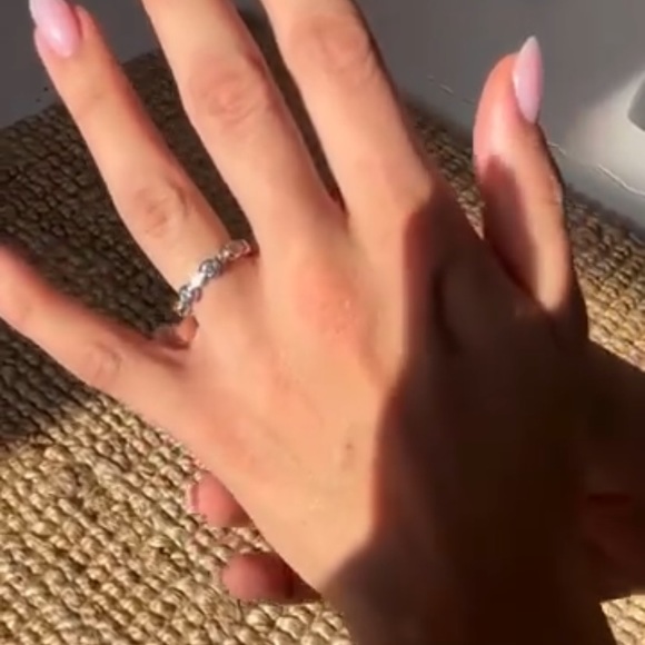 Tocara 1 ring - Size 10 NEW Retired Gwen Ring Sterling Silver - Picture 2 of 5